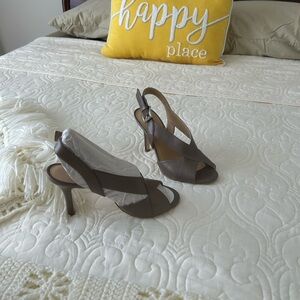 Michael Kors Grey Slingback Women's Heels